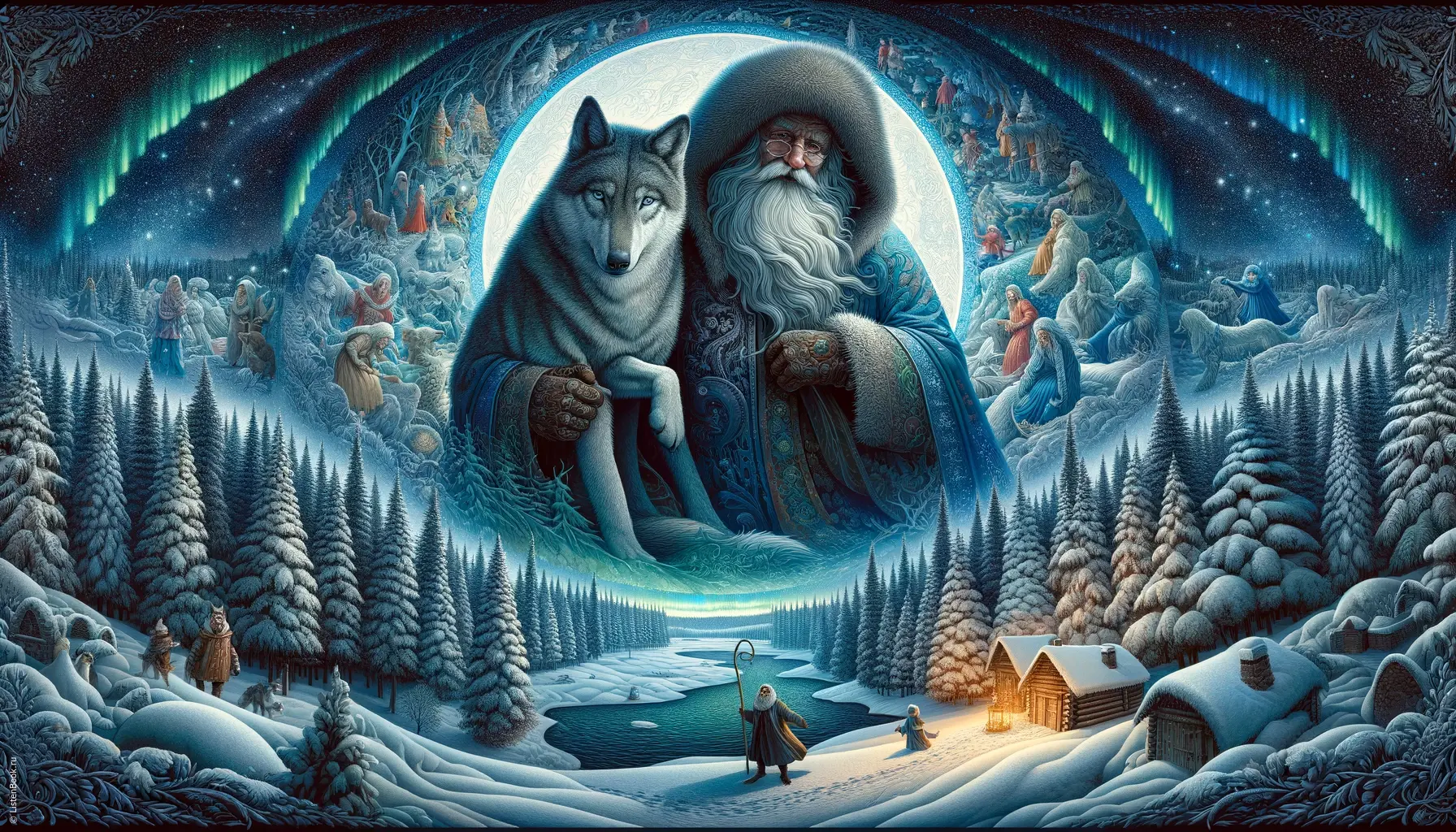 Дед Мороз и серый волк